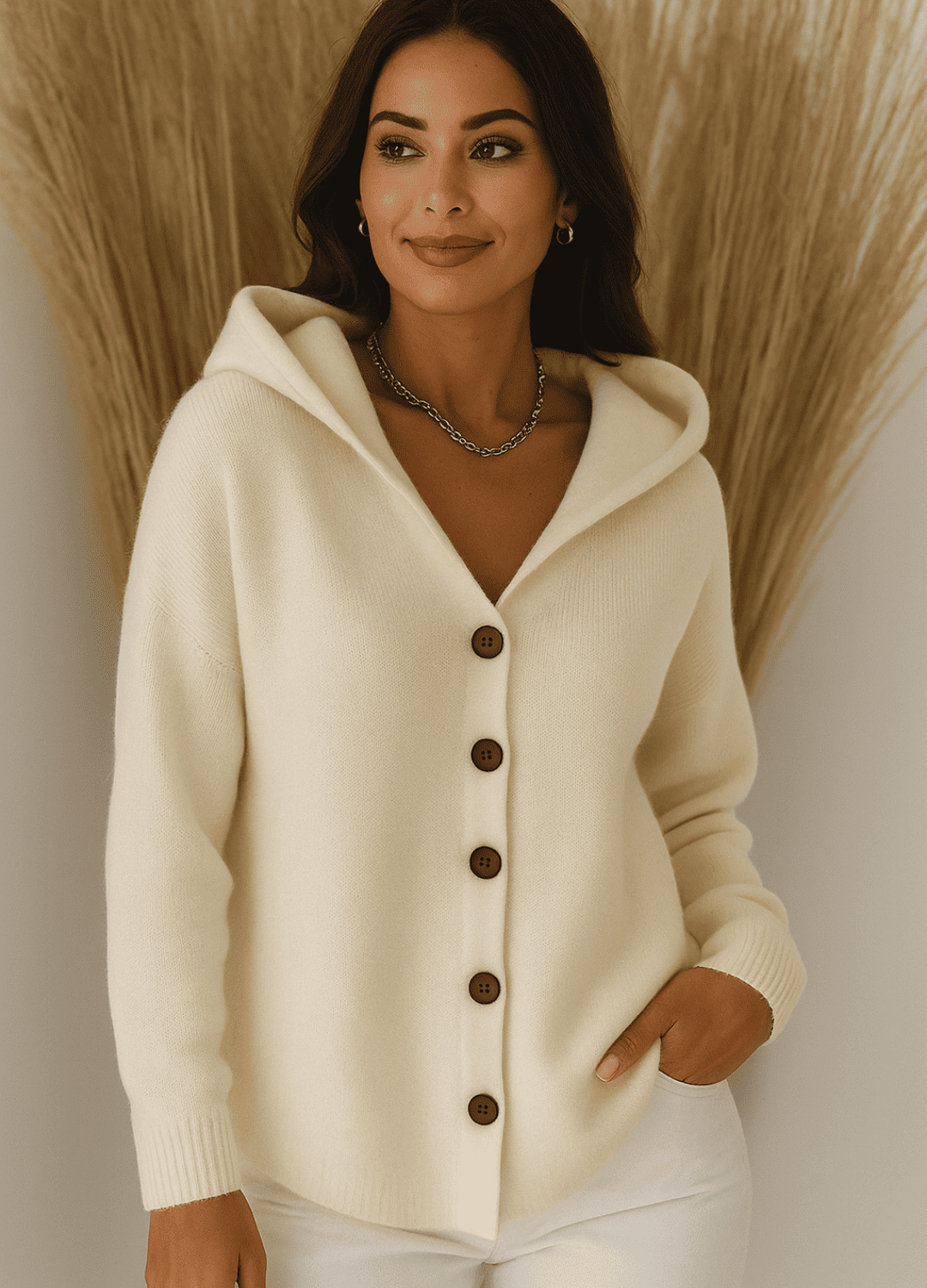 GAEL - Caldo Maglione da Donna per Tutti i Giorni